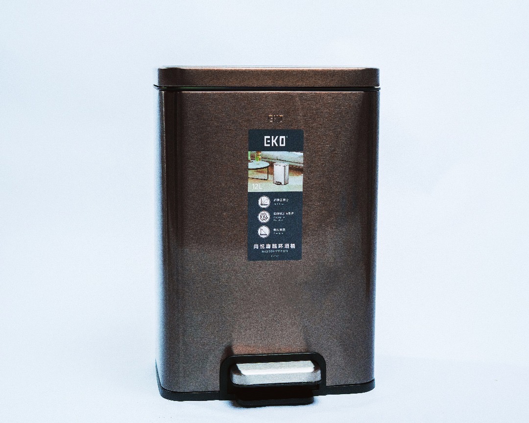 Step Trash Can - EK9361P-BS-12L - Image 2