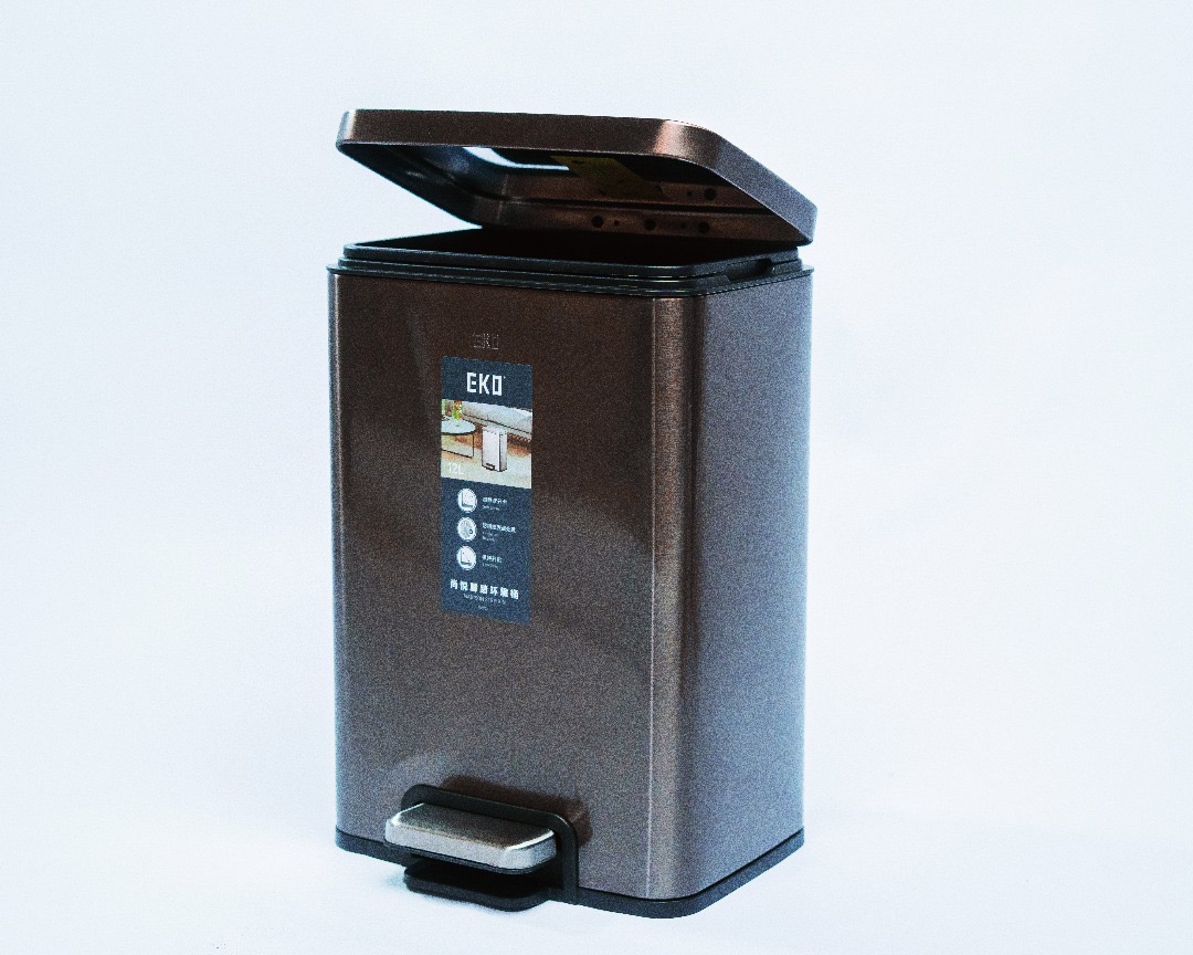 Step Trash Can - EK9361P-BS-12L