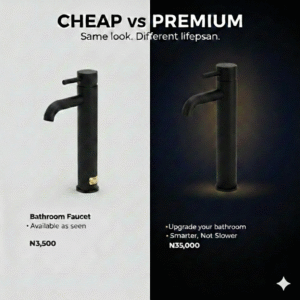Durable bathroom faucet in Lagos Nigeria